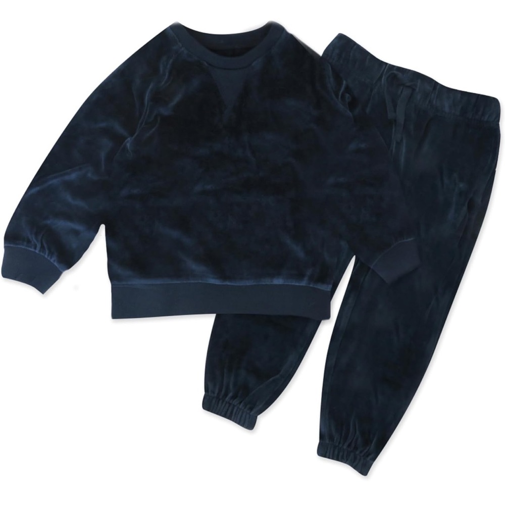 Navy Blue Kids Matching Set